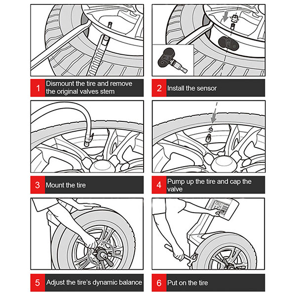 V-checker T501 TPMS - 06
