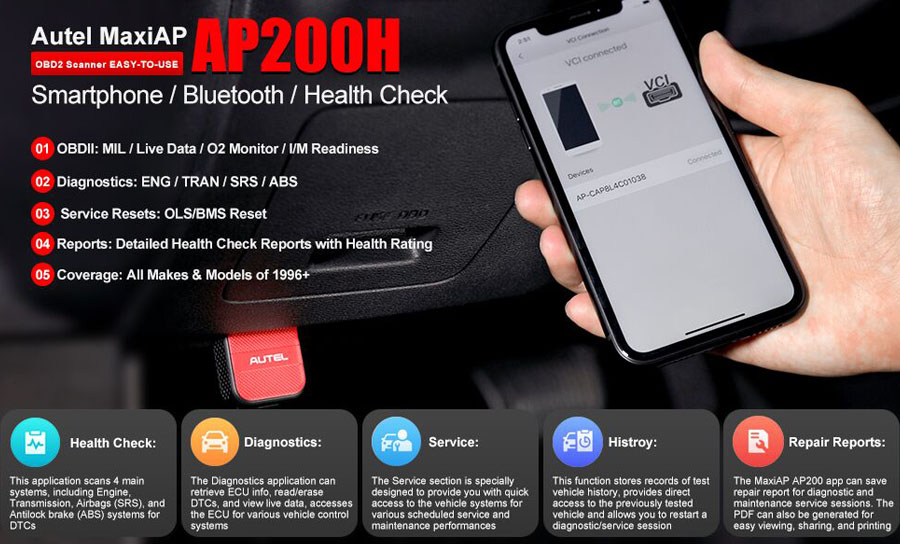 Autel MaxiAp AP200H