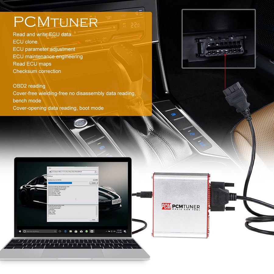 V1.21 PCMTuner ECU Programmatore