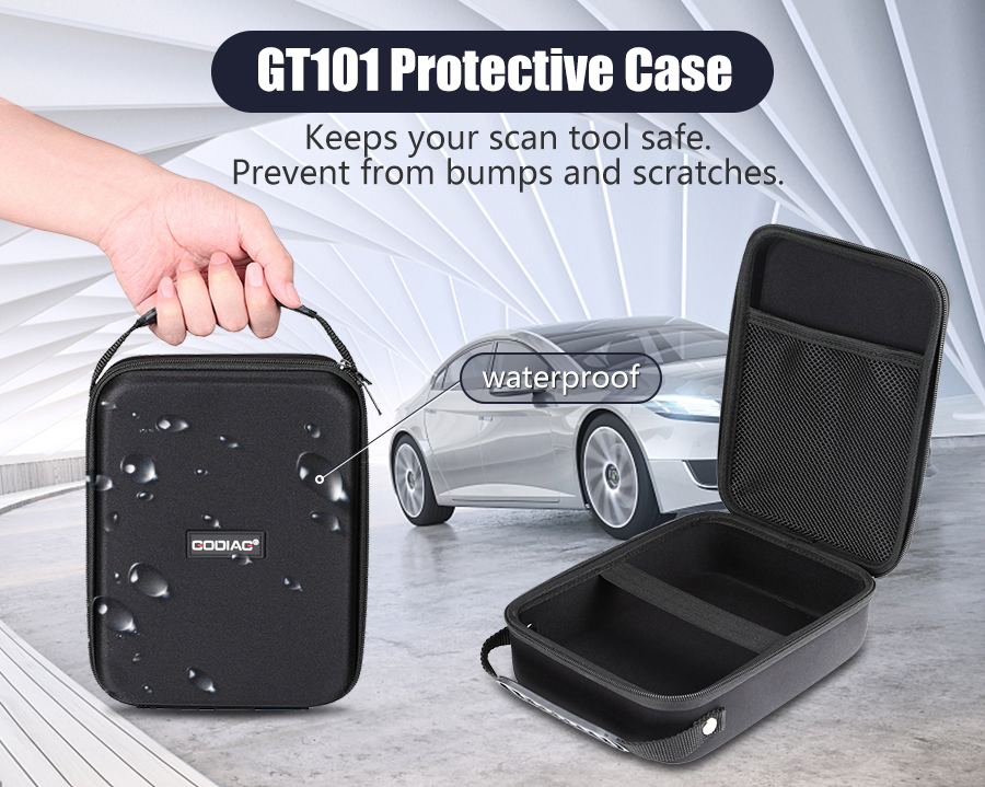 GODIAG GT101 Protective EVA Waterproof Hard Shell Zipper Case