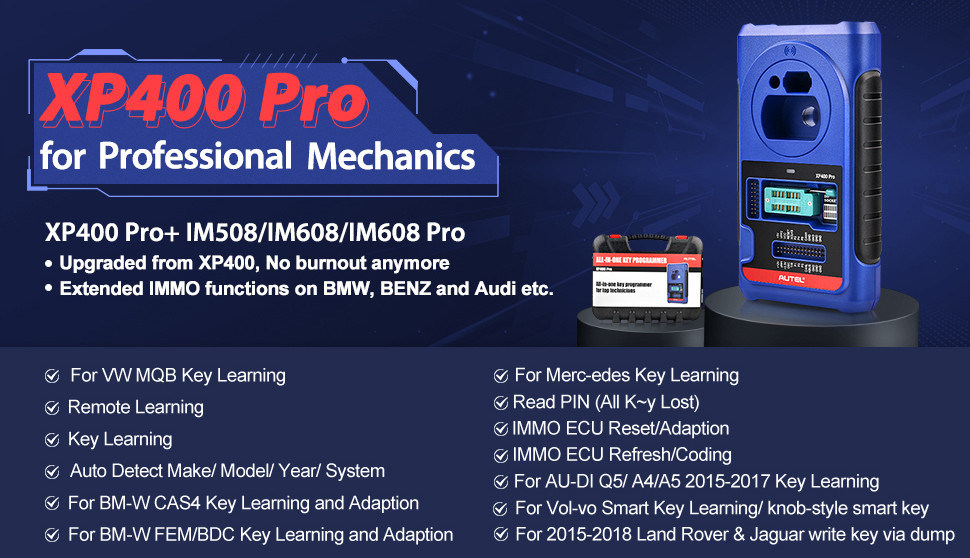 Autel MaxiIM IM508 Plus XP400 Pro con APB112 e G-BOX2