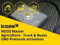 KESS V3 Master Agriculture originale - Attivazione protocolli OBD per camion e autobus