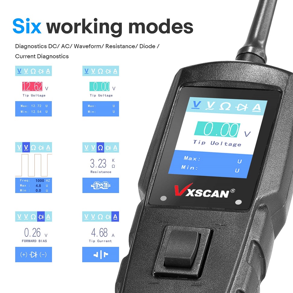 VXSCAN PT1000 is the best electrical tester 