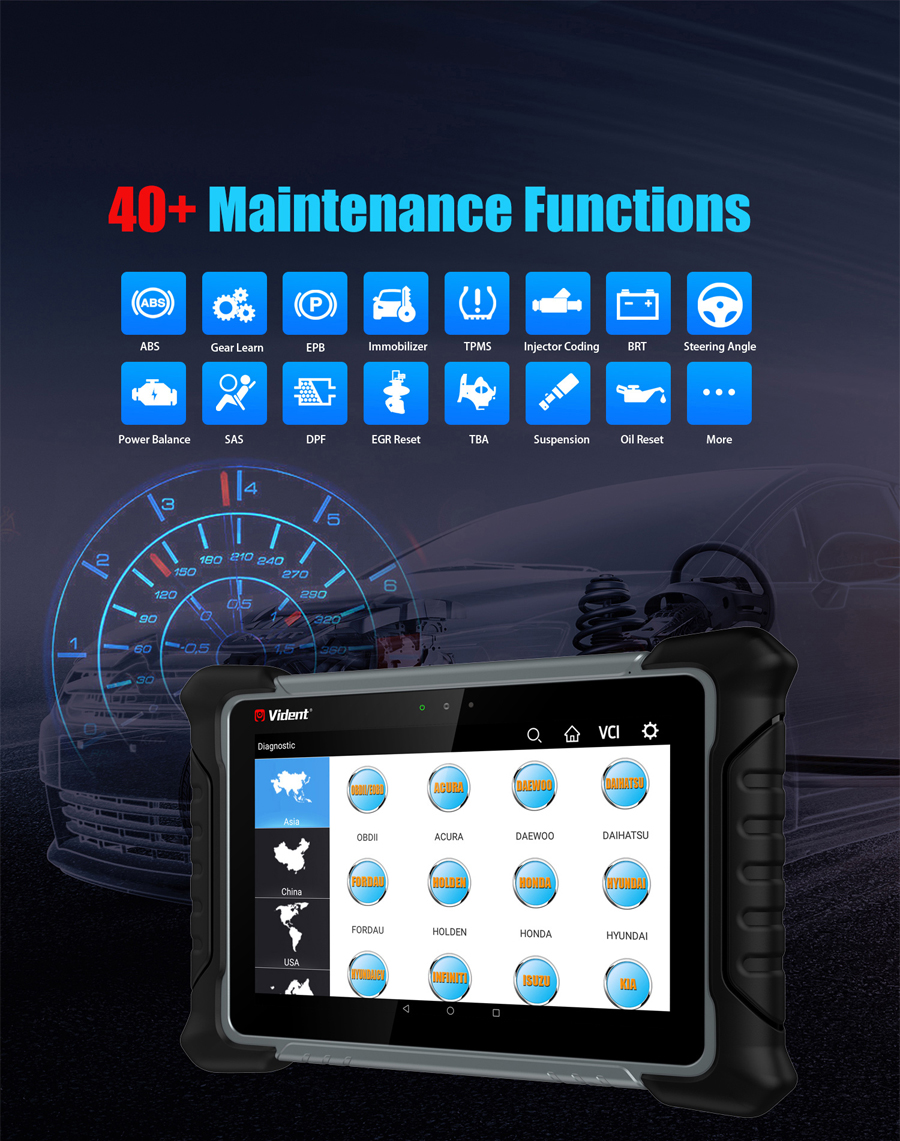 VIDENT iSmart920 Automotive Diagnostic Tool-Autoobd2