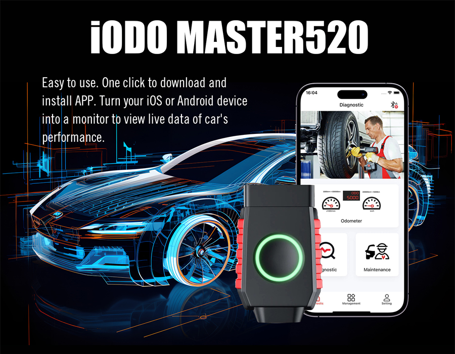 VIDENT iODO Master520-autoobd2