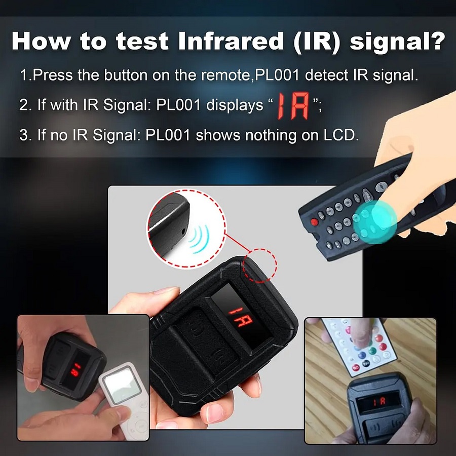 WOYO PL001 Remote Control Tester Tools-AutoOBD2-2