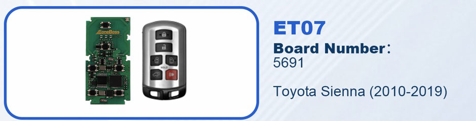  EoneBoss ET-07 Toyota Lexus Universal Smart Remote Key PCB-autoobd2-2