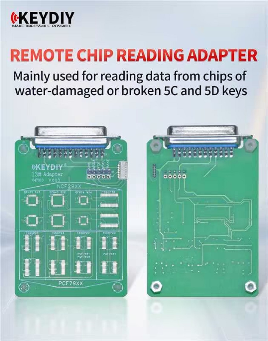 KEYDIY 13# Remote Chip Reading Adapter-AutoOBD2.it