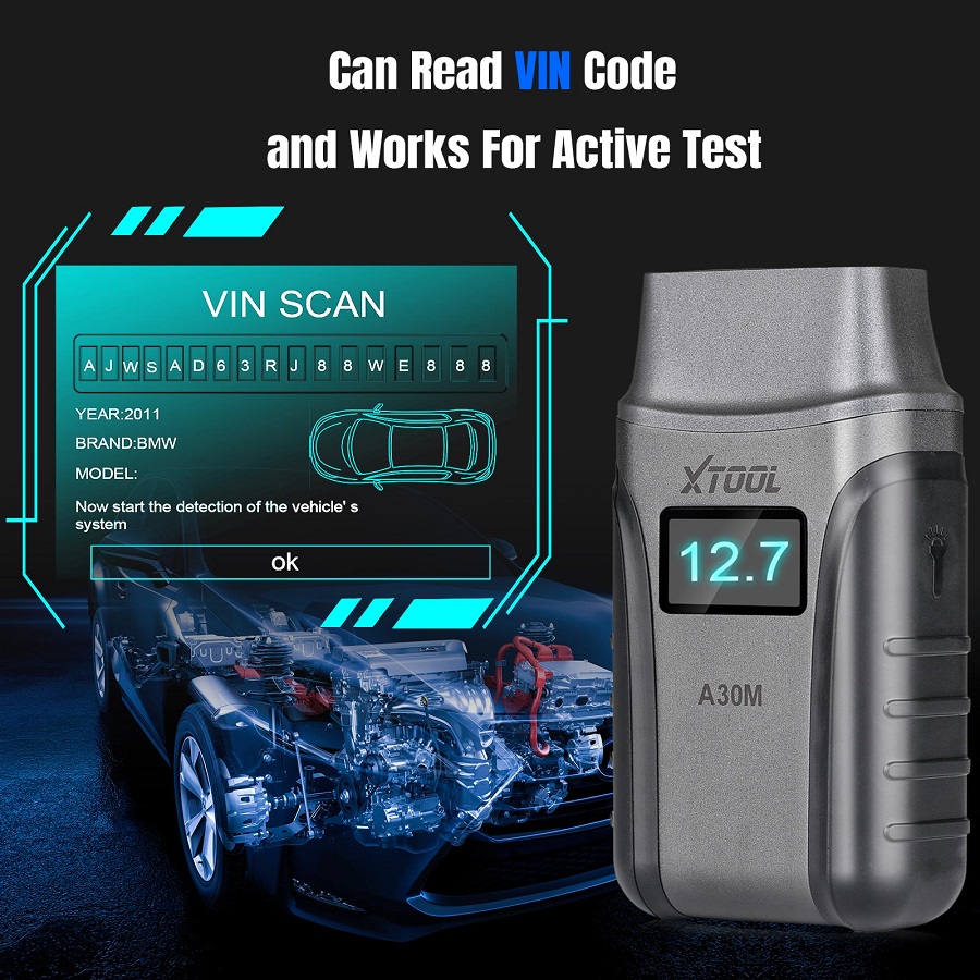 XTOOL A30M Scanner Diagnostica Auto Avanzato-autoobd2.it