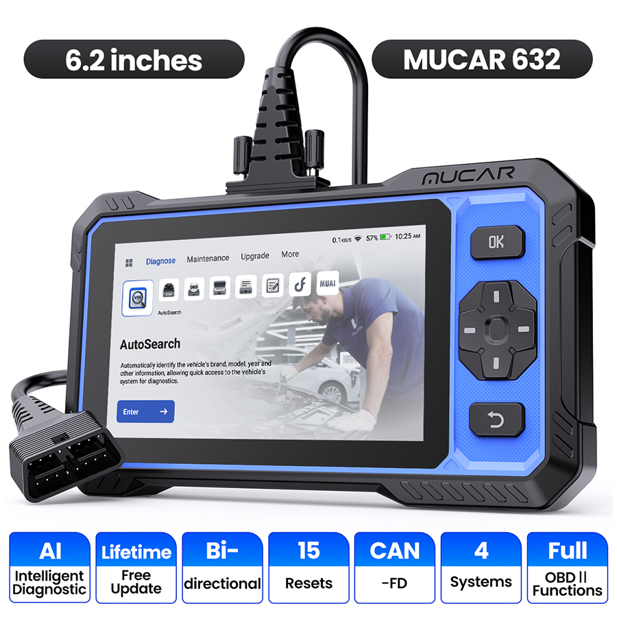 THINKCAR MUCAR 632 Diagnostic Scanner-autoobd2-1