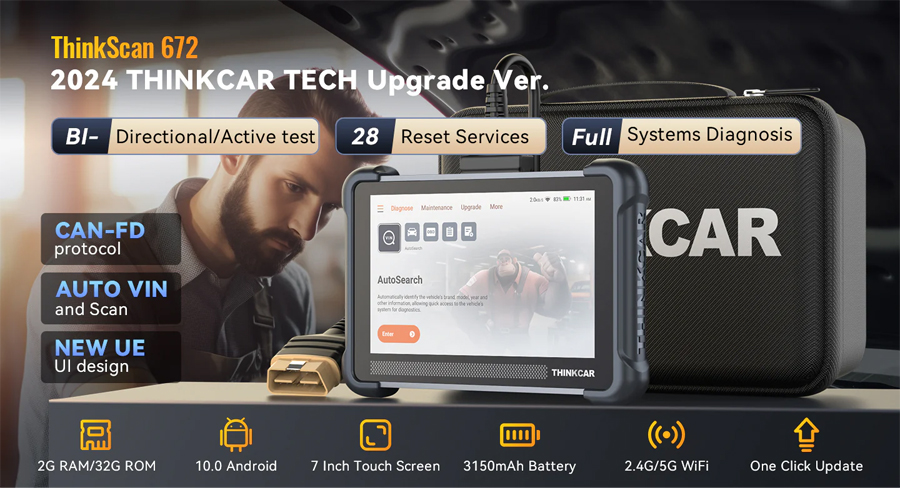 THINKSCAN 672 Diagnostic Scanner-autoobd2