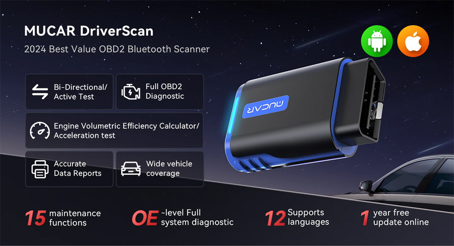 THINKCAR MUCAR DRIVERSCAN OBD2 Bluetooth Scanner-autoobd2-1