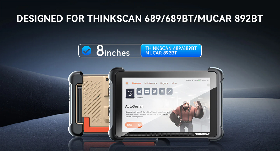 THINKCAR 8 Inches Tempered Glass Screen Protector-autoobd2-5