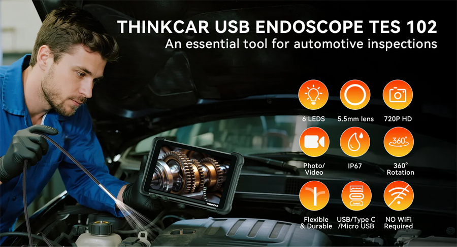 THINKCAR Endoscope TES102-autoobd2-1