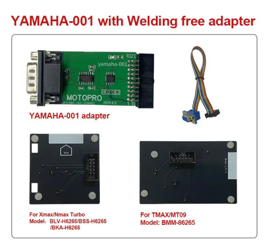 MOTOPRO YAMAHA-001 with Solderfree Adapter-autoobd2-1