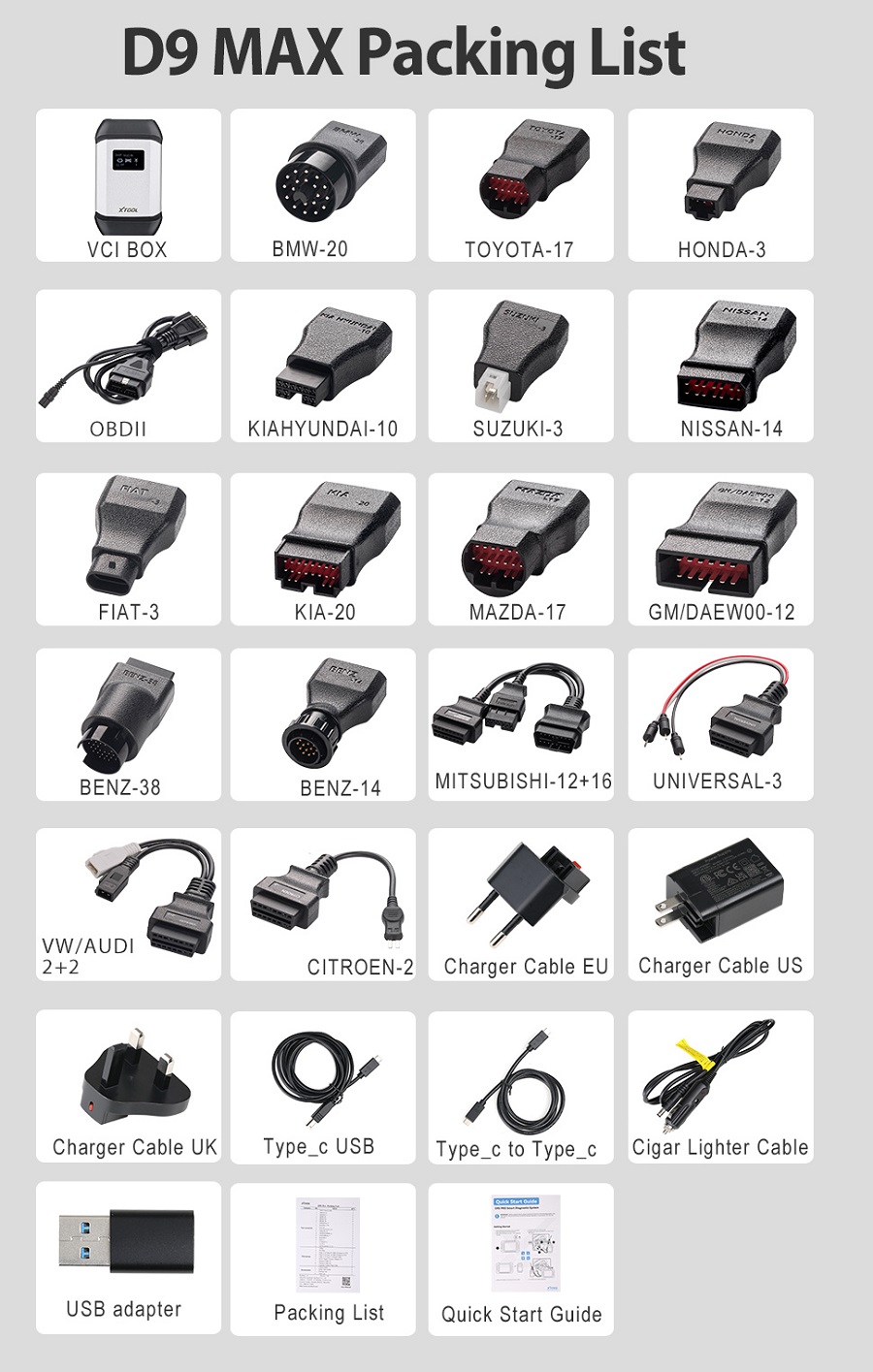 XTOOL D9 MAX OBD2 Scanner, Bidirectional Scan Tool-autoobd2-1