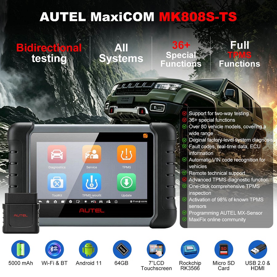 AUTEL MaxiCOM MK808S-TS Car Scanner-autoobd2-1